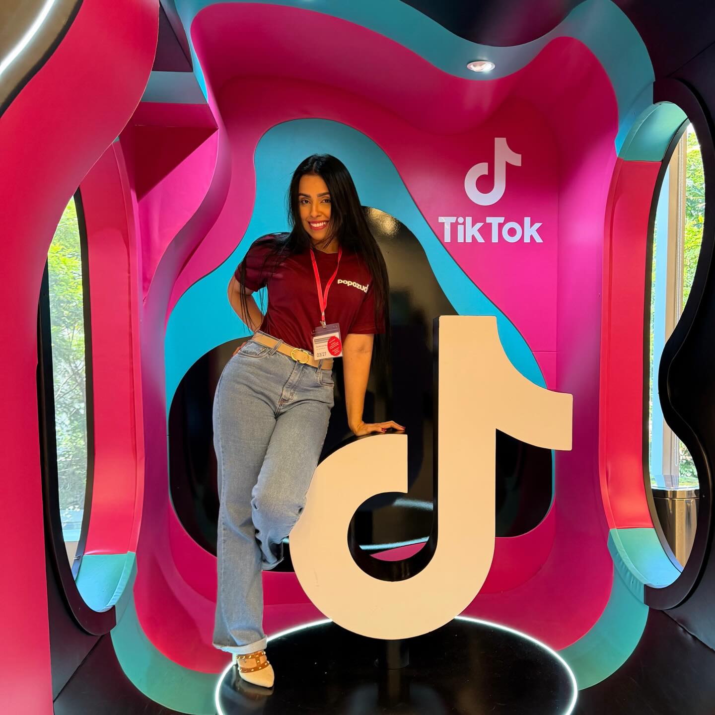 Ana, especialista e professora do Método EVA, em um espaço do TikTok